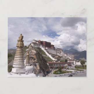 Carte Postale Le palais de Potala au Tibet