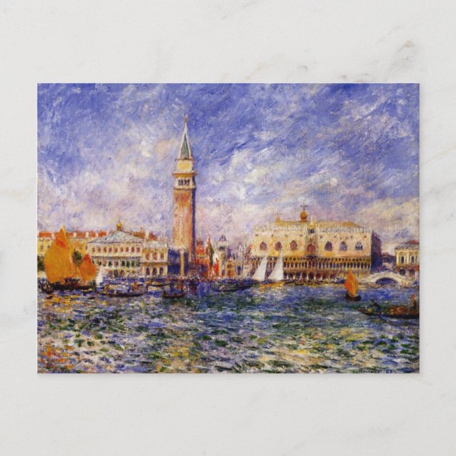 Carte Postale Le Palais des Doges de Renoir (Devant)