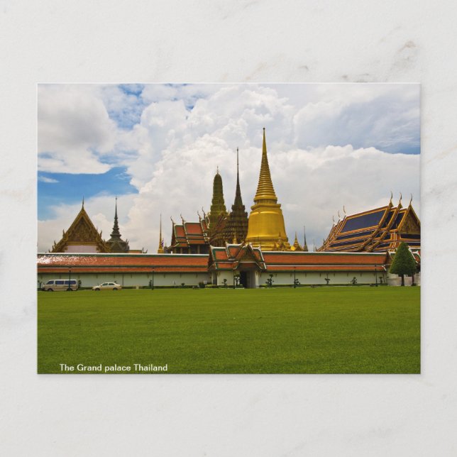 Carte Postale Le palais grand Thaïlande (Devant)