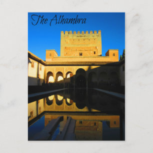 Carte Postale Le palais historique de Nasrid datant du XIVe sièc