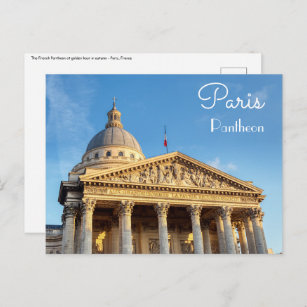 Carte Postale Le Panthéon à Paris, France