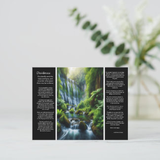 Carte Postale Le paradis caché de DESIDERATA : l'avènement des c