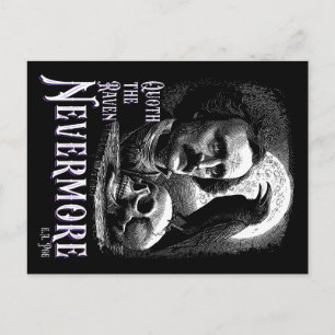 Carte Postale Le paradis d'Edgar Allan Poe
