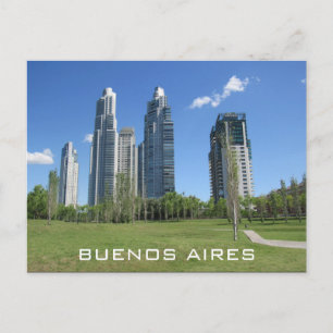 Carte Postale le parc buenos aires
