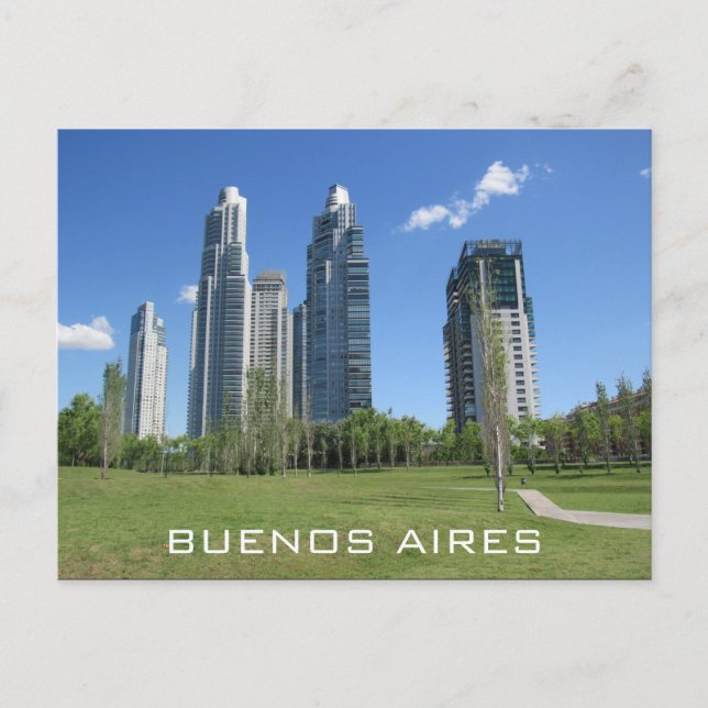 Carte Postale le parc buenos aires (Devant)