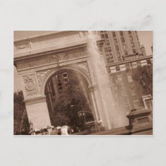 Carte Postale le parc carré de washington