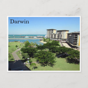 Carte Postale le parc du front de mer de darwin