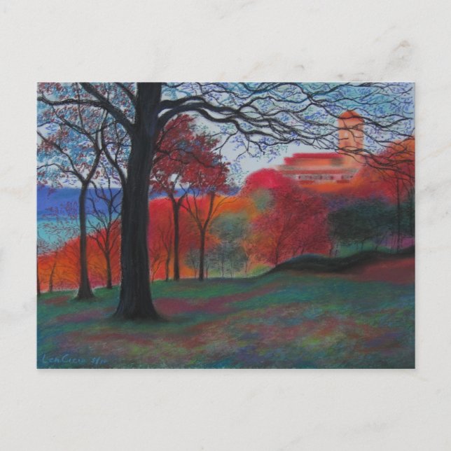 Carte Postale Le Parc Fort Tryon Au Bord Des Cloîtres (Devant)