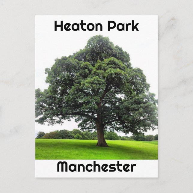 Carte Postale Le parc Heaton (Devant)