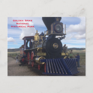 Carte Postale Le parc historique national Golden Spike