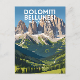 Carte Postale Le parc national de Dolomiti Bellunesi