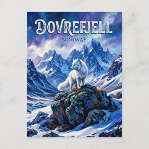 Carte Postale Le Parc national de Dovrefjell-Sunndalsfjella en N