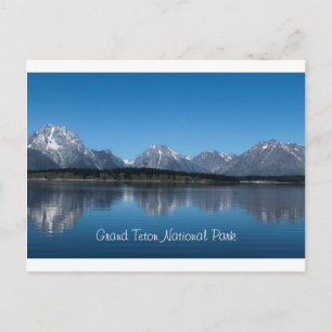 Carte Postale Le Parc national de Grand Teton