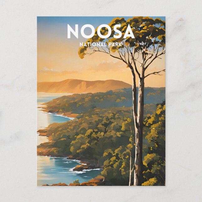 Carte Postale Le Parc national de Noosa (Devant)