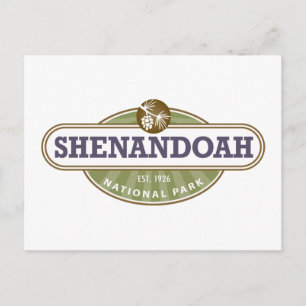 Carte Postale Le Parc national de Shenandoah