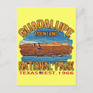 Carte Postale Le Parc national des Monts Guadalupe
