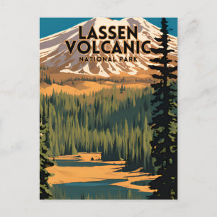 Carte Postale Le Parc national volcanique de Lassen