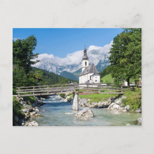 Carte Postale Le Parish church de Ramsau