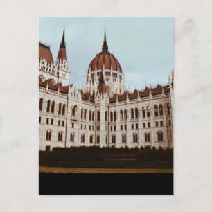 Carte Postale Le Parlement hongrois, Budapest, Hongrie
