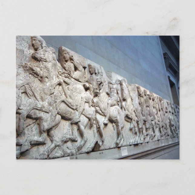Carte Postale Le Parthenon Frieze - Le British Museum (Devant)