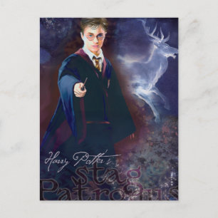 Carte Postale Le Patronus de Stag de Harry Potter