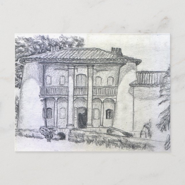 Carte Postale Le pavillon de chasse de Roi Rene (Devant)