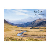 Le paysage ensoleillé de Cairngorms