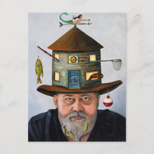 Carte Postale Le pêcheur