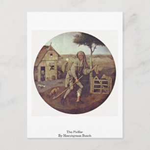 Carte Postale Le Pédlar. Par Hieronymus Bosch
