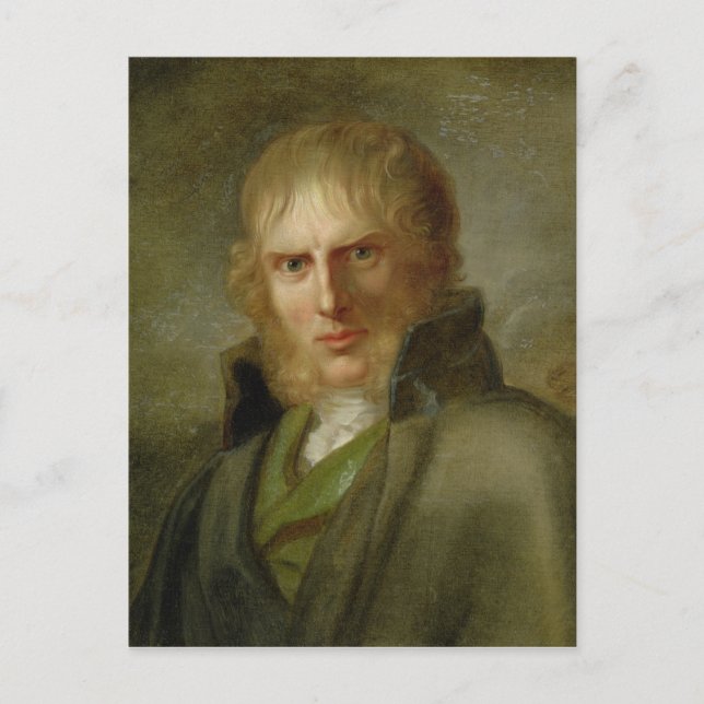 Carte Postale Le Peintre Caspar David Friedrich (Devant)