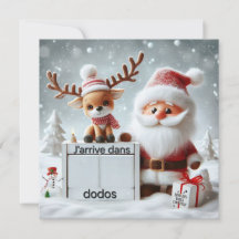 Carte Postale "Le Père arrive dans .."