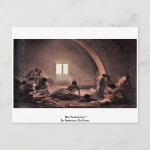 Carte Postale Le Pestlazarett " Par Francisco De Goya