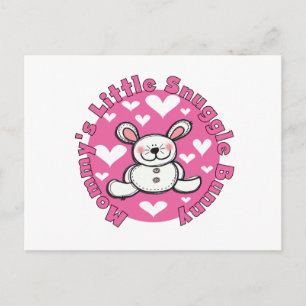 Carte Postale Le petit lapin de la petite poupée de maman