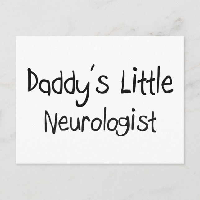 Carte Postale Le petit neurologue de papa (Devant)