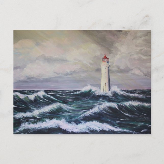 Carte Postale Le phare (Devant)