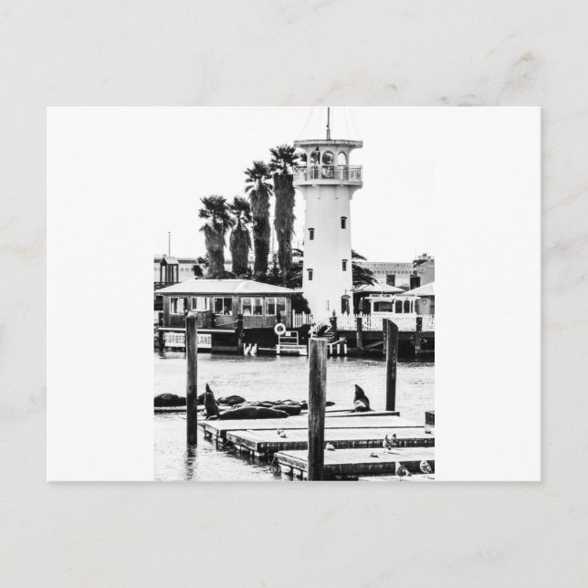 Carte Postale Le phare de Forbes Island (Devant)