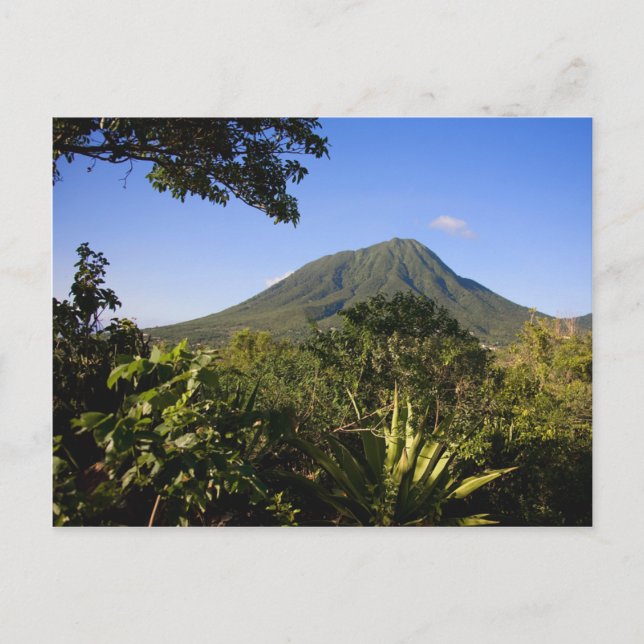 Carte Postale Le pic volcanique du Mont Nevis (Devant)