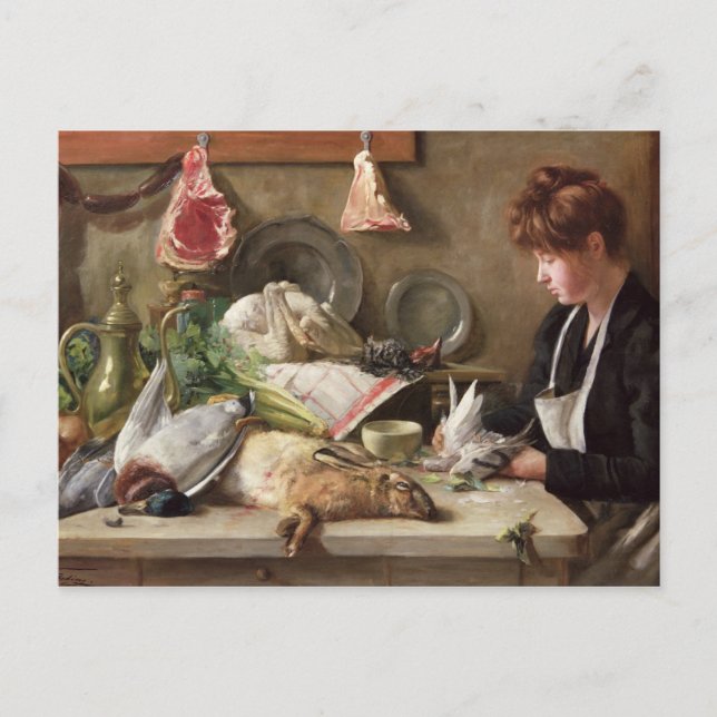 Carte Postale Le pigeon (Devant)