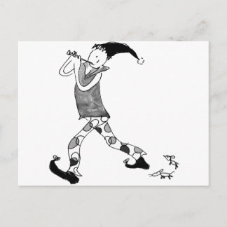 Carte Postale Le Piper Pied d'Hamelin