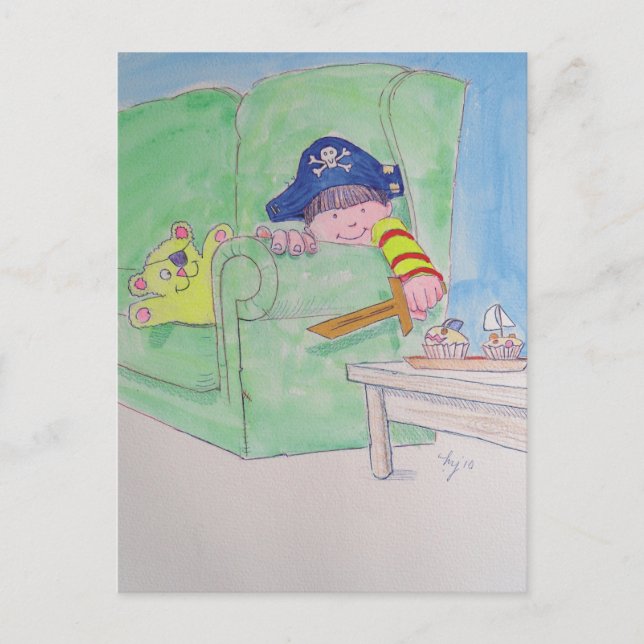 Carte Postale Le Pirate ! (Devant)