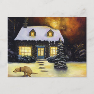 Carte Postale Le pire cauchemar de Kinkade