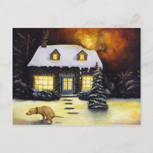 Carte Postale Le pire cauchemar de Kinkade