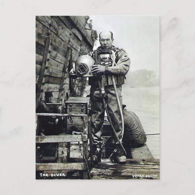 Carte Postale Le Plongeur (Devant)