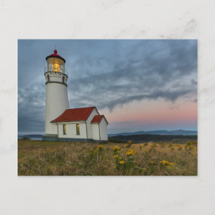 Carte Postale le plus ancien phare de l'Oregon au cap Blanco Sta