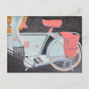 CARTE POSTALE LE PLUS BEAU VÉLO DE PARIS