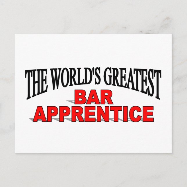 Carte Postale Le plus grand apprenti barreau du monde (Devant)