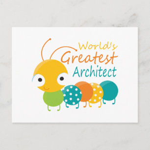 Carte Postale Le plus grand architecte du monde