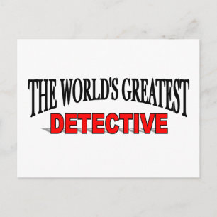 Carte Postale Le plus grand détective du monde