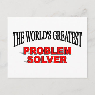 Carte Postale Le plus grand solveur de problèmes au monde