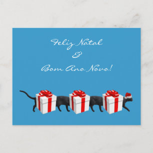 Carte Postale Le plus long chat du monde